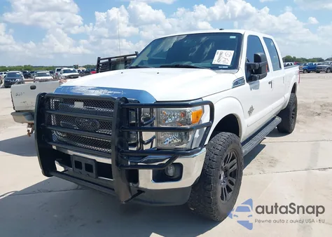 2015 Ford F-250 Lariat z USA, uszkodzony, nr VIN 1FT7W2BT8FEA09430